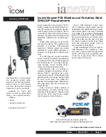 Preview for 6 page of Icom F70 Series Overview