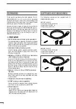 Предварительный просмотр 4 страницы Icom FR3000 02 Instruction Manual