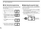 Preview for 14 page of Icom GM1600 21K Instruction Manual