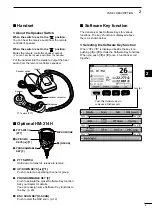 Предварительный просмотр 9 страницы Icom GM800 Instruction Manual