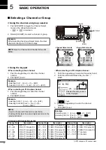 Предварительный просмотр 16 страницы Icom GM800 Instruction Manual