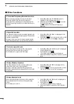 Предварительный просмотр 20 страницы Icom GM800 Instruction Manual