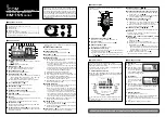 Icom HM-195 Series Instructions Manual preview