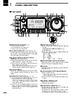 Preview for 4 page of Icom I706MKTMG Instruction Manual