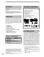 Предварительный просмотр 2 страницы Icom i7200 Instruction Manual