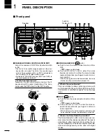 Предварительный просмотр 6 страницы Icom i7200 Instruction Manual