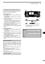 Предварительный просмотр 105 страницы Icom i9100 Instruction Manual