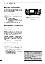 Предварительный просмотр 182 страницы Icom i9100 Instruction Manual