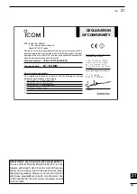 Preview for 211 page of Icom i9100 Instruction Manual