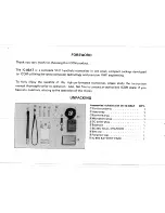 Предварительный просмотр 2 страницы Icom IC-03AT Instruction Manual