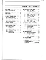 Preview for 3 page of Icom IC-1201A Instruction Manual