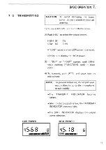 Предварительный просмотр 17 страницы Icom IC-12GAT Instruction Manual