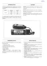 Предварительный просмотр 2 страницы Icom IC-207H Service Manual