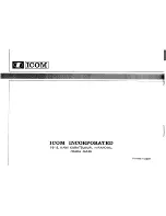 Предварительный просмотр 27 страницы Icom IC-20L Instruction Manual