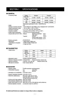 Preview for 4 page of Icom IC-2100-T Service Manual