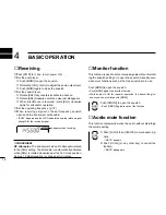 Предварительный просмотр 22 страницы Icom IC-2100H Instruction Manual