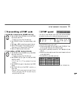 Предварительный просмотр 49 страницы Icom IC-2100H Instruction Manual