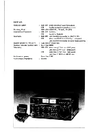 Preview for 4 page of Icom IC-211 Instruction Manual