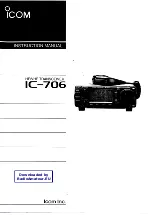 Предварительный просмотр 1 страницы Icom IC-22U Instruction Manual