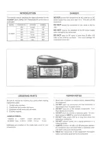 Предварительный просмотр 2 страницы Icom IC-2340H Service Manual