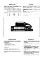 Preview for 2 page of Icom IC-2350H Service Manual