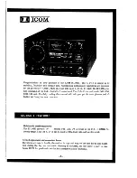 Preview for 3 page of Icom IC-245E Insrtuction Manual