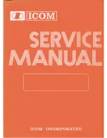 Предварительный просмотр 1 страницы Icom IC-25A Maintenance Manual