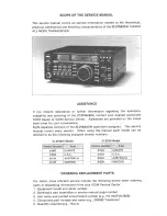 Предварительный просмотр 2 страницы Icom IC-275A Service Manual