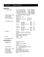 Предварительный просмотр 5 страницы Icom IC-275A Service Manual