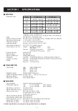 Preview for 4 page of Icom IC-2800 Service Manual