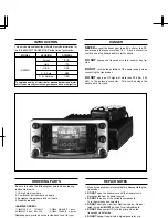 Предварительный просмотр 2 страницы Icom IC-2800H Service Manual