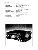 Предварительный просмотр 4 страницы Icom IC-290A Instruction Manual