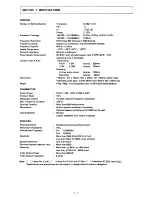 Preview for 3 page of Icom IC-2A Maintenance Manual