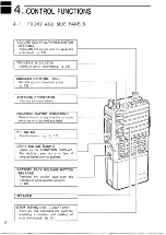 Предварительный просмотр 8 страницы Icom IC-2GAT Instruction Manual