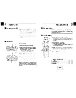 Предварительный просмотр 6 страницы Icom IC-2N Insrtuction Manual