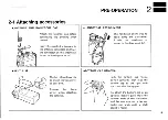 Предварительный просмотр 7 страницы Icom IC-2SAT Instruction Manual