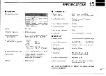 Preview for 47 page of Icom IC-2SAT Instruction Manual