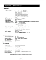 Preview for 4 page of Icom IC-2SE Service Manual