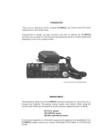 Предварительный просмотр 2 страницы Icom IC-3200A/E Service Manual