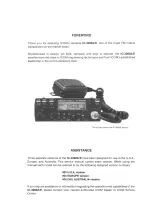 Предварительный просмотр 2 страницы Icom IC-3200A Service Manual