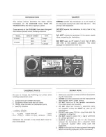 Preview for 2 page of Icom IC-3210A Service Manual
