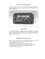 Preview for 2 page of Icom IC-375A Service Manual