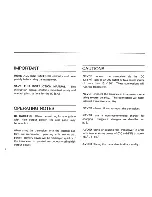 Preview for 4 page of Icom IC-3SAT Instruction Manual