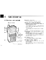 Preview for 12 page of Icom IC-3SAT Instruction Manual