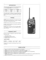 Предварительный просмотр 2 страницы Icom IC-4008A Service Manual