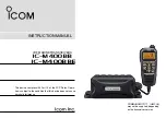 Icom IC-400BB Instruction Manual preview