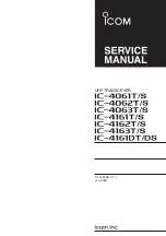 Preview for 1 page of Icom IC-4061S Service Manual