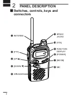 Предварительный просмотр 6 страницы Icom IC-40Jr Instruction Manual