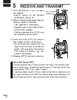 Preview for 14 page of Icom IC-40Jr Instruction Manual