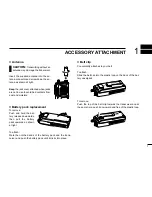 Preview for 5 page of Icom IC-40S Instruction Manual